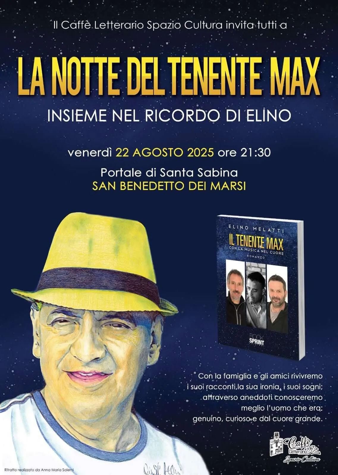 Presentazione del libro: Il Tenente Max di Elino Melatti