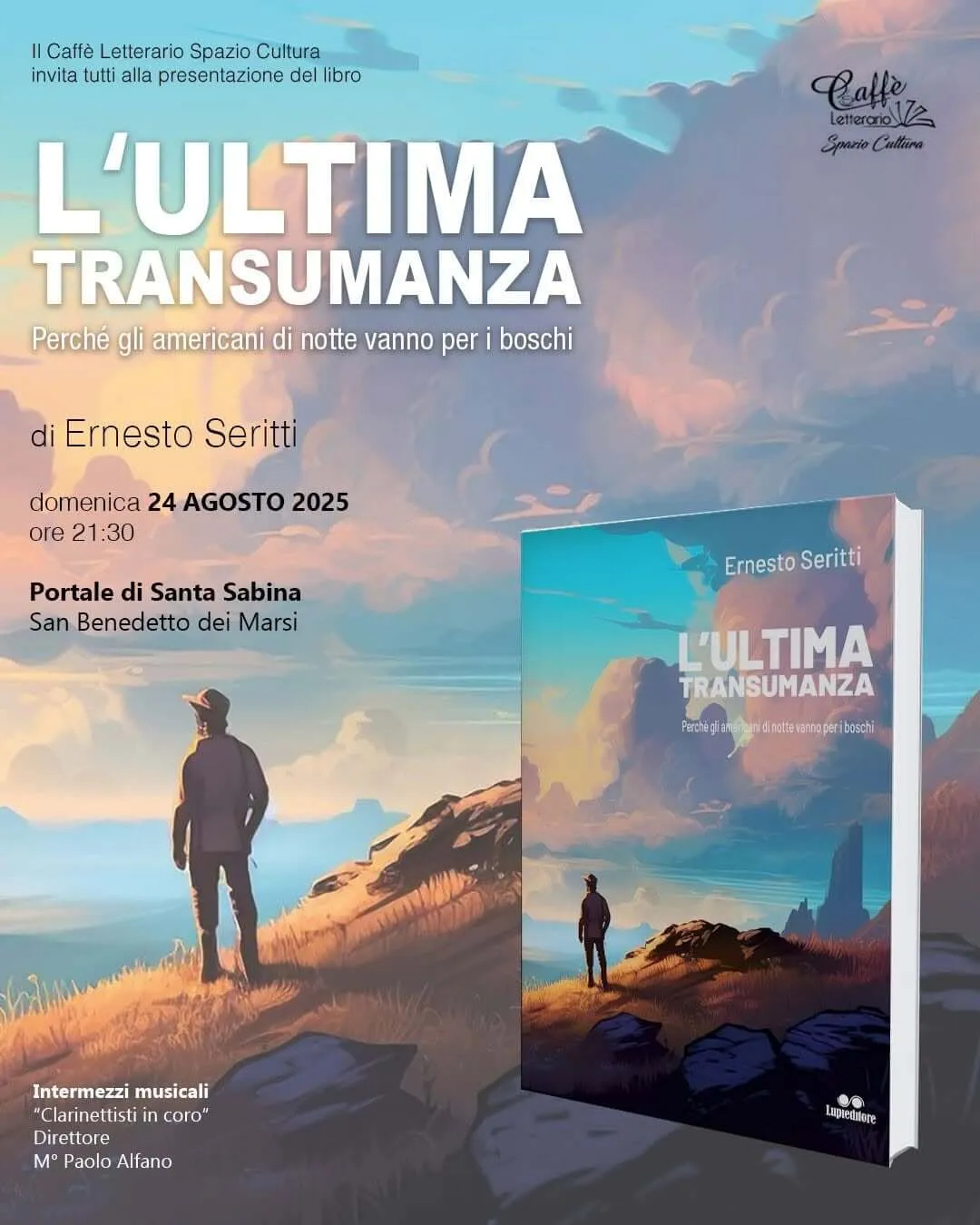Presentazione del libro: L'Ultima Transumanza di Ernesto Seritti