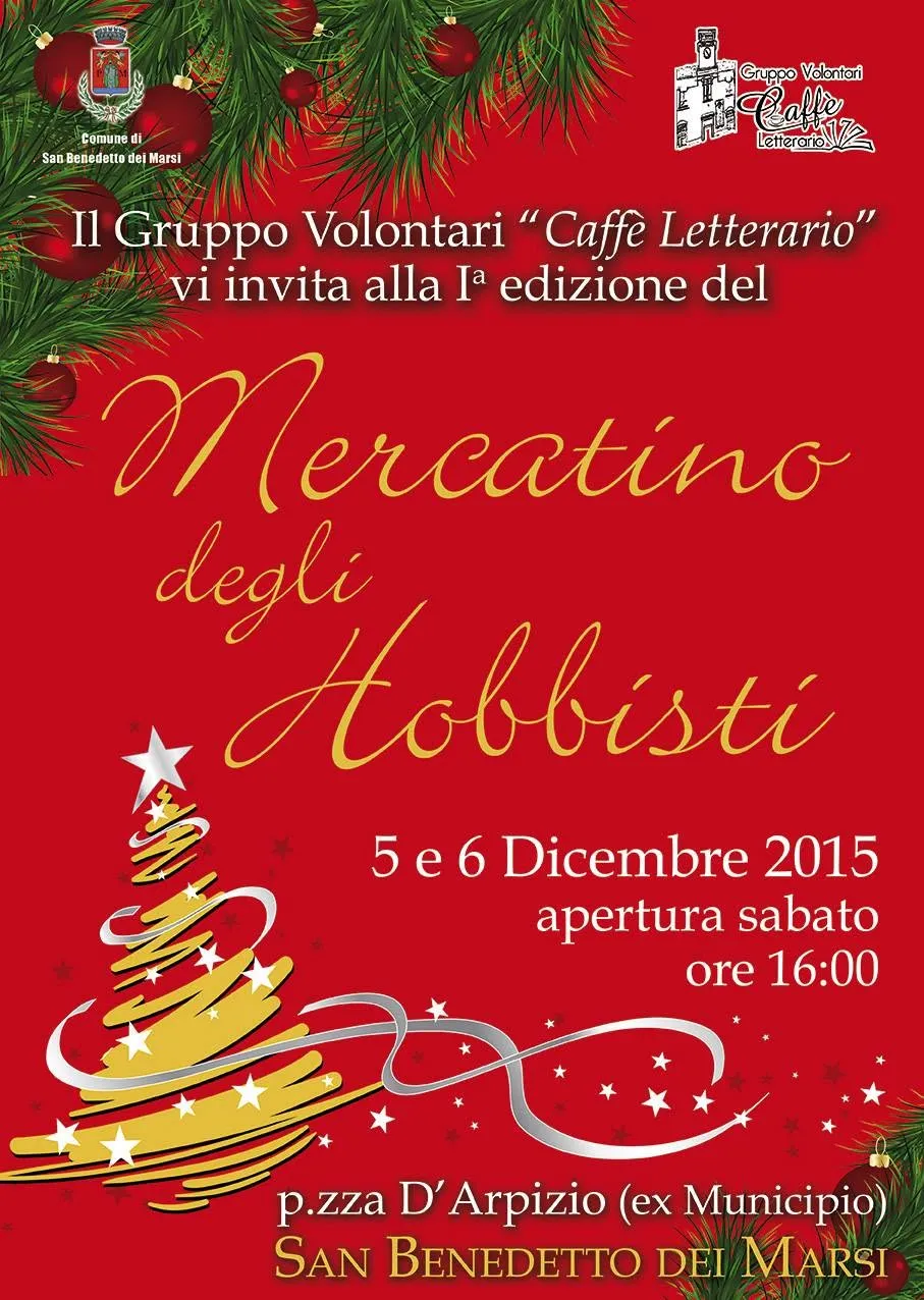 Mercatino degli Hobbisti 2015 1a Edizione